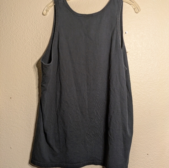 Gildan Women's Black Graphic Tank Top Size Xl Ultra Cotton - Picture 5 of 5